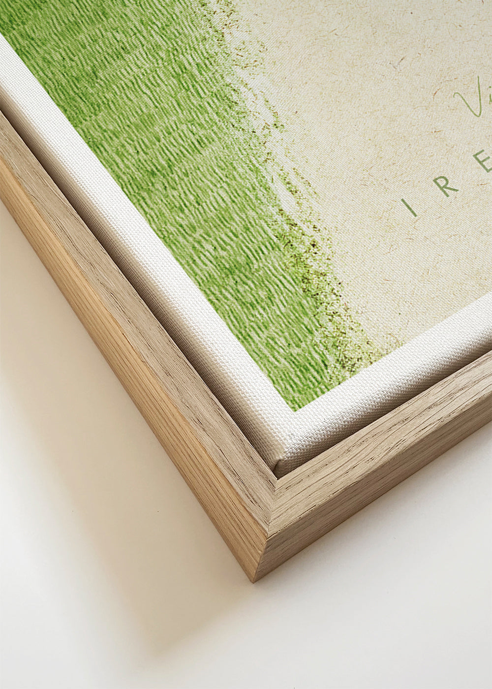 Reseaffisch: Irland kustillustration