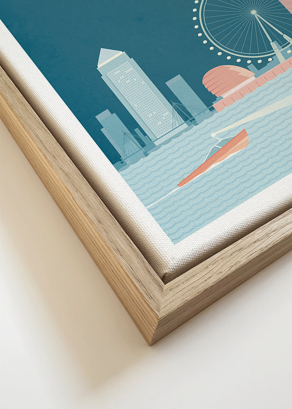 Kökskonst: London illustrerad skyline