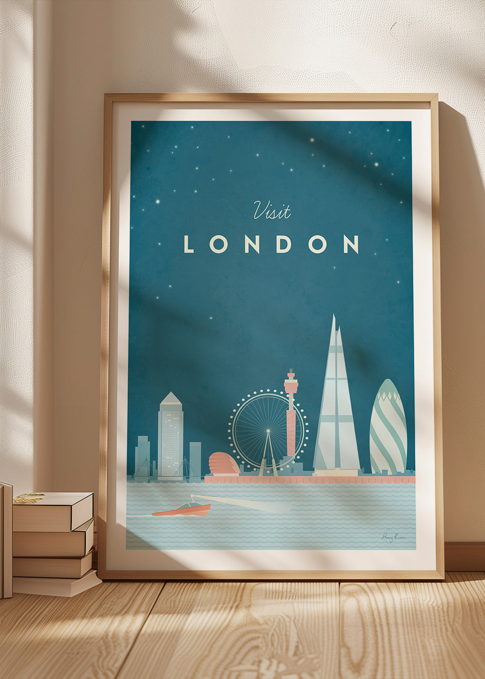 Kökskonst: London illustrerad skyline