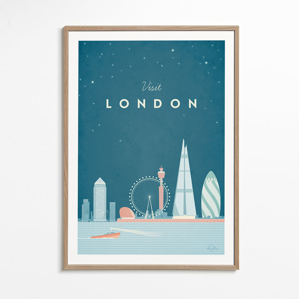 Kökskonst: London illustrerad skyline