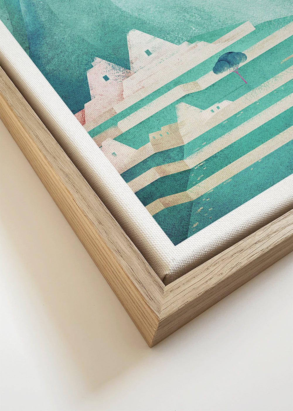 Reseaffisch Visit Peru berg och terrasser