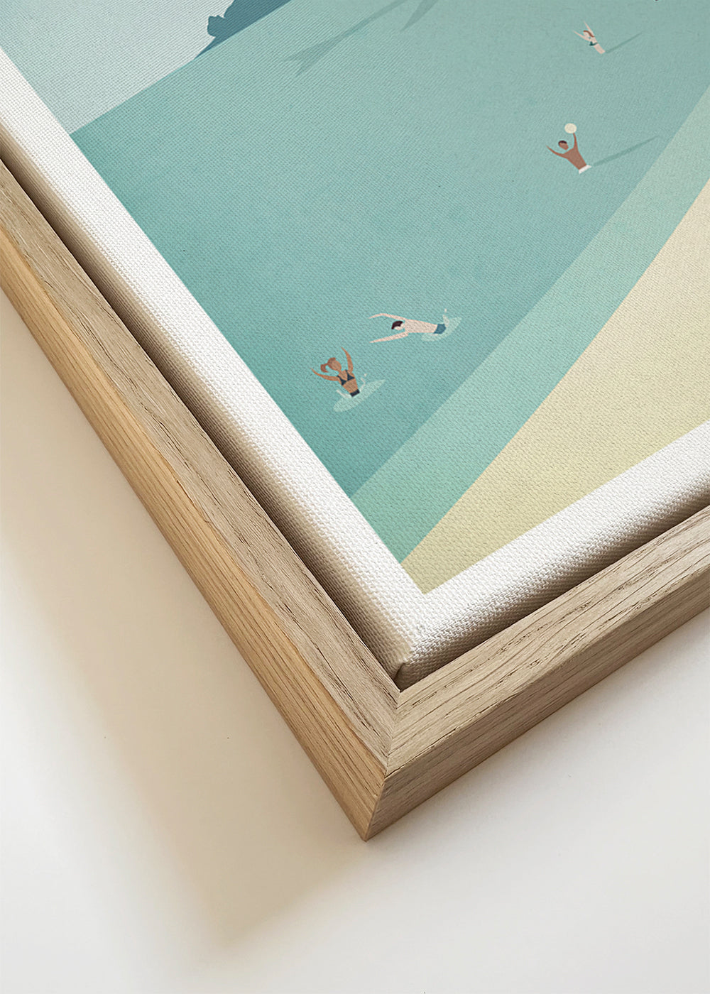 Resaaffisch: Rio strandillustration