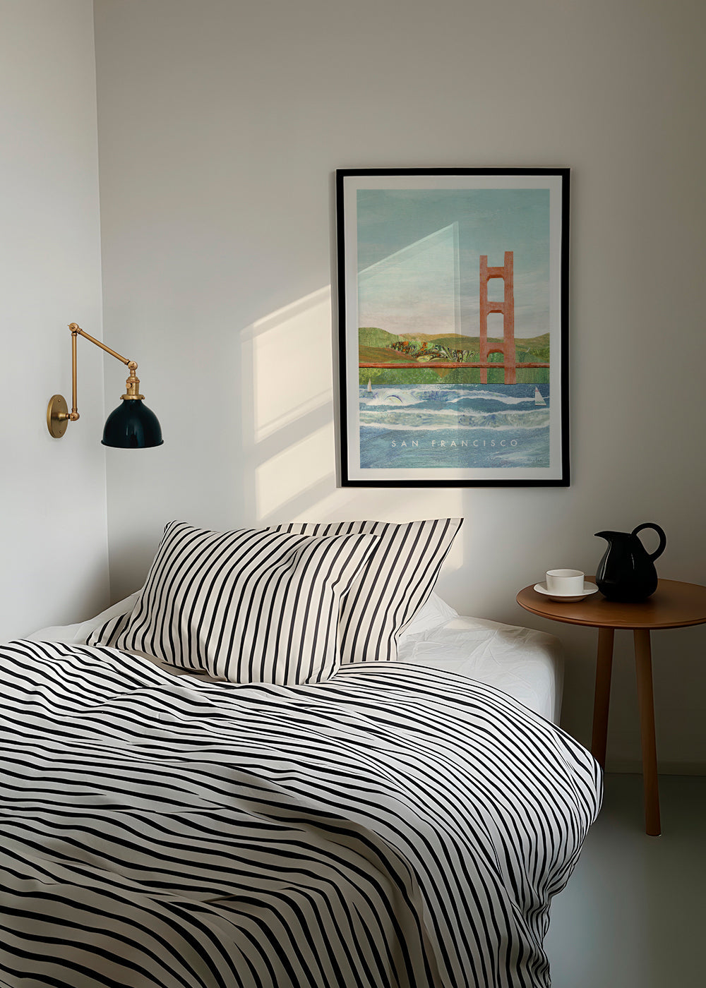 Stadsposter San Francisco illustration