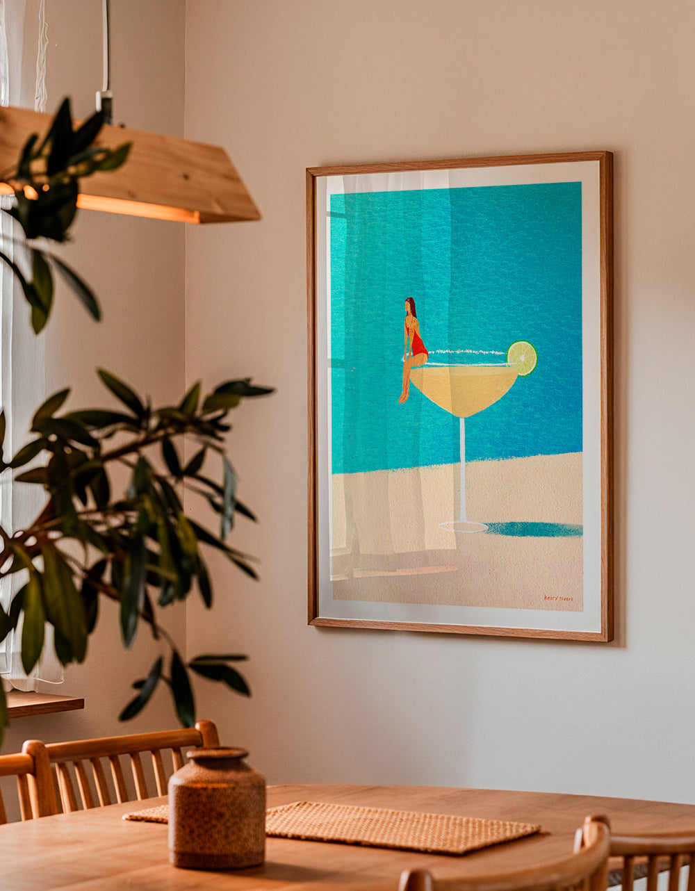 Kökskonst: Margarita i glas illustration – Product3