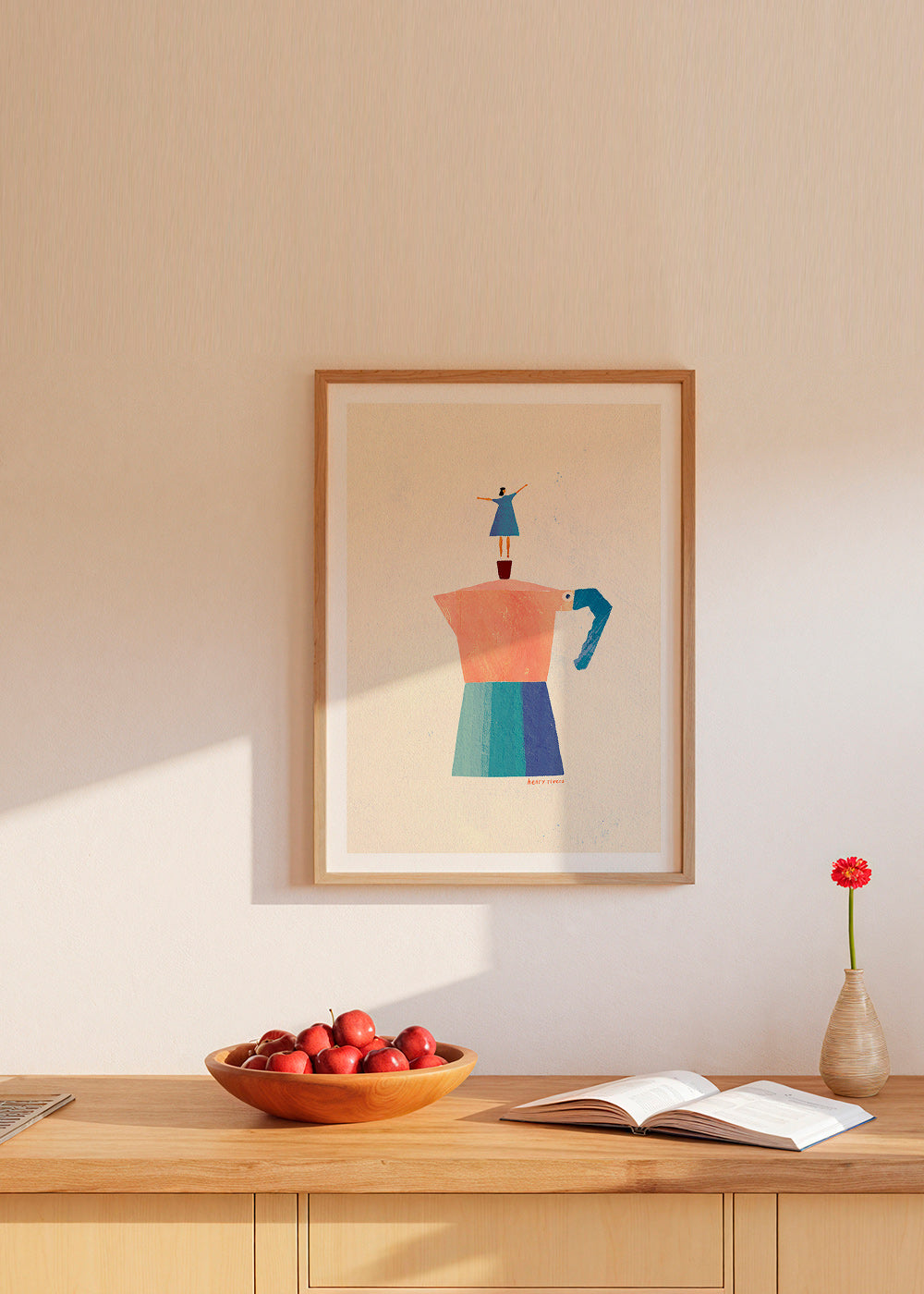 Kökskonst med moka och lekfull silhuett – Product1