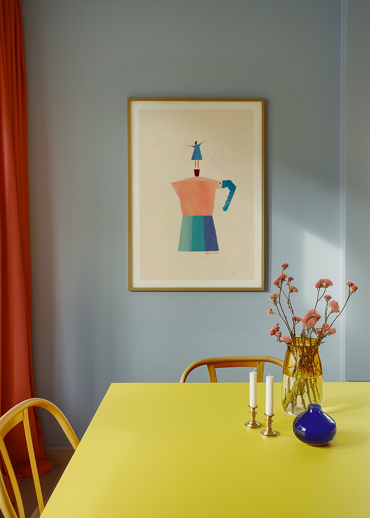 Kökskonst med moka och lekfull silhuett – Product2