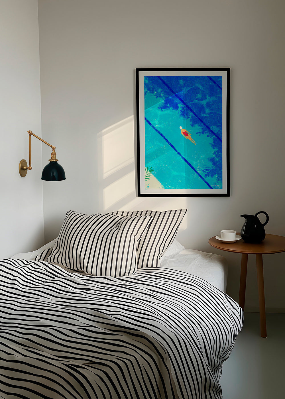 Illustration simmare i pool – Product1
