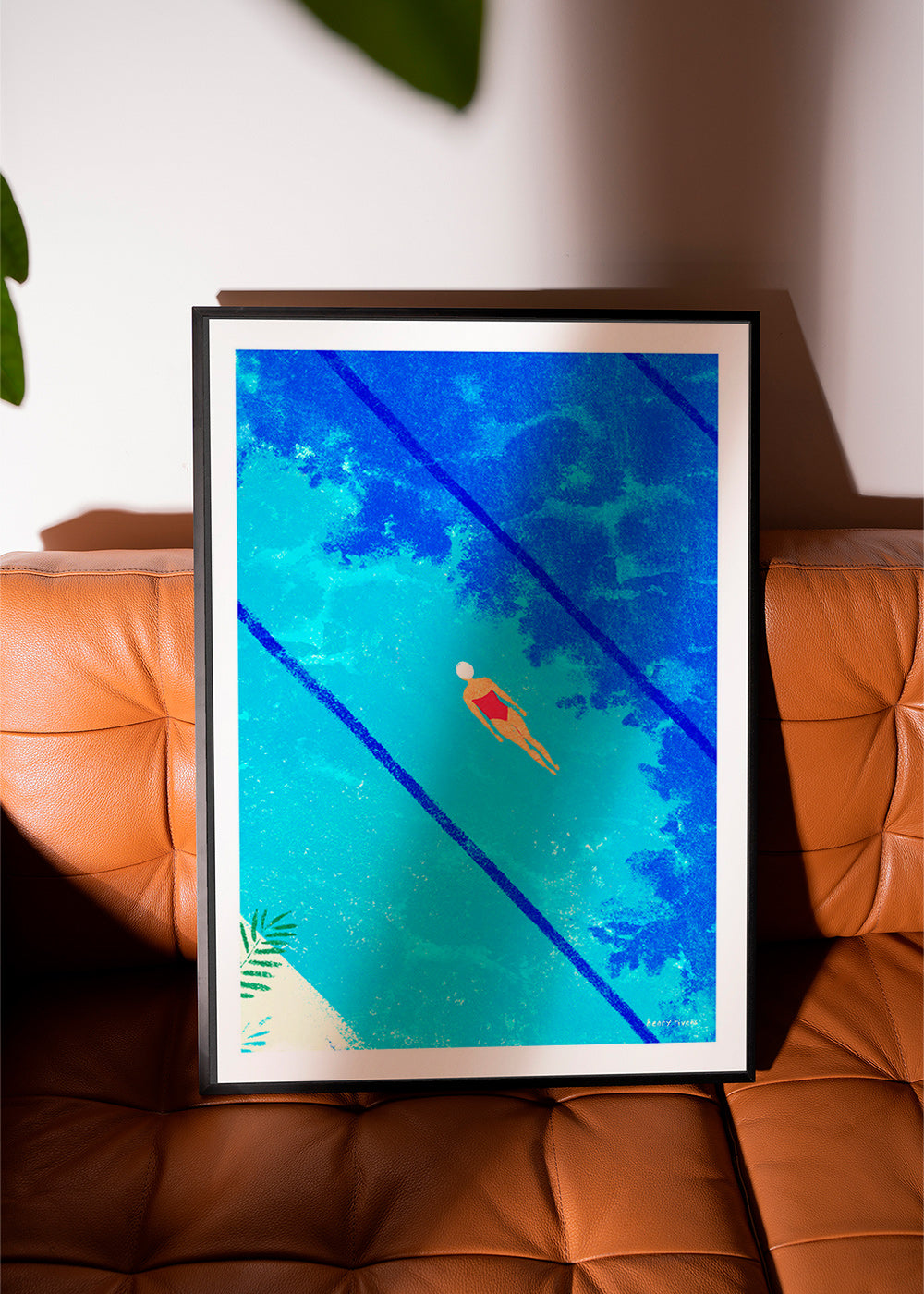 Illustration simmare i pool – Product3