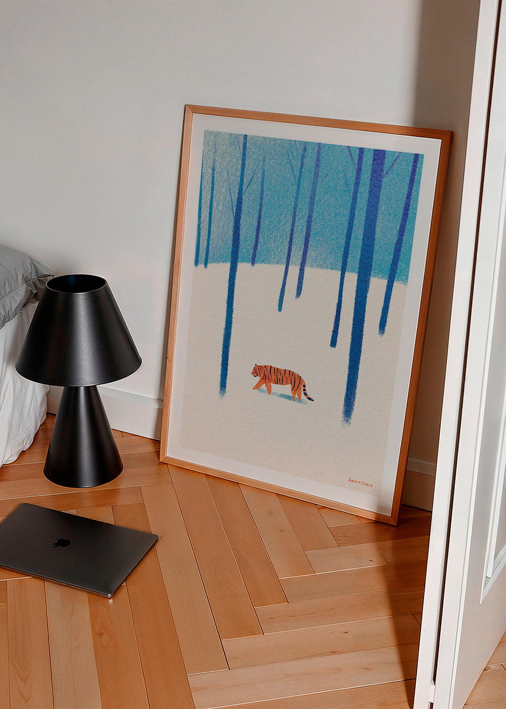 Tavla tiger i snön – Product3