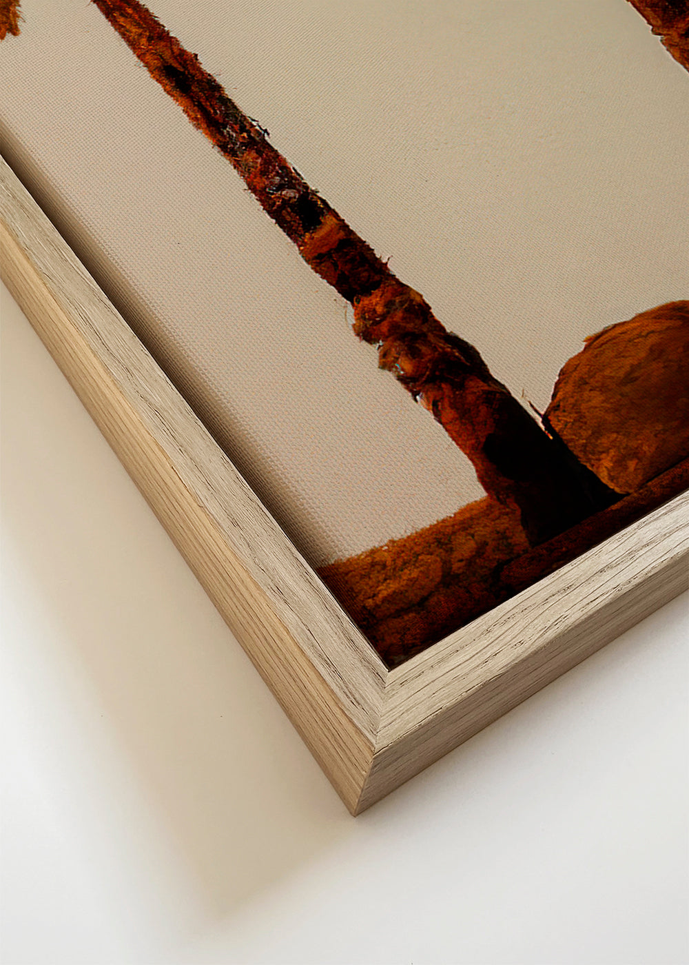 Botanisk poster: palmer i trio