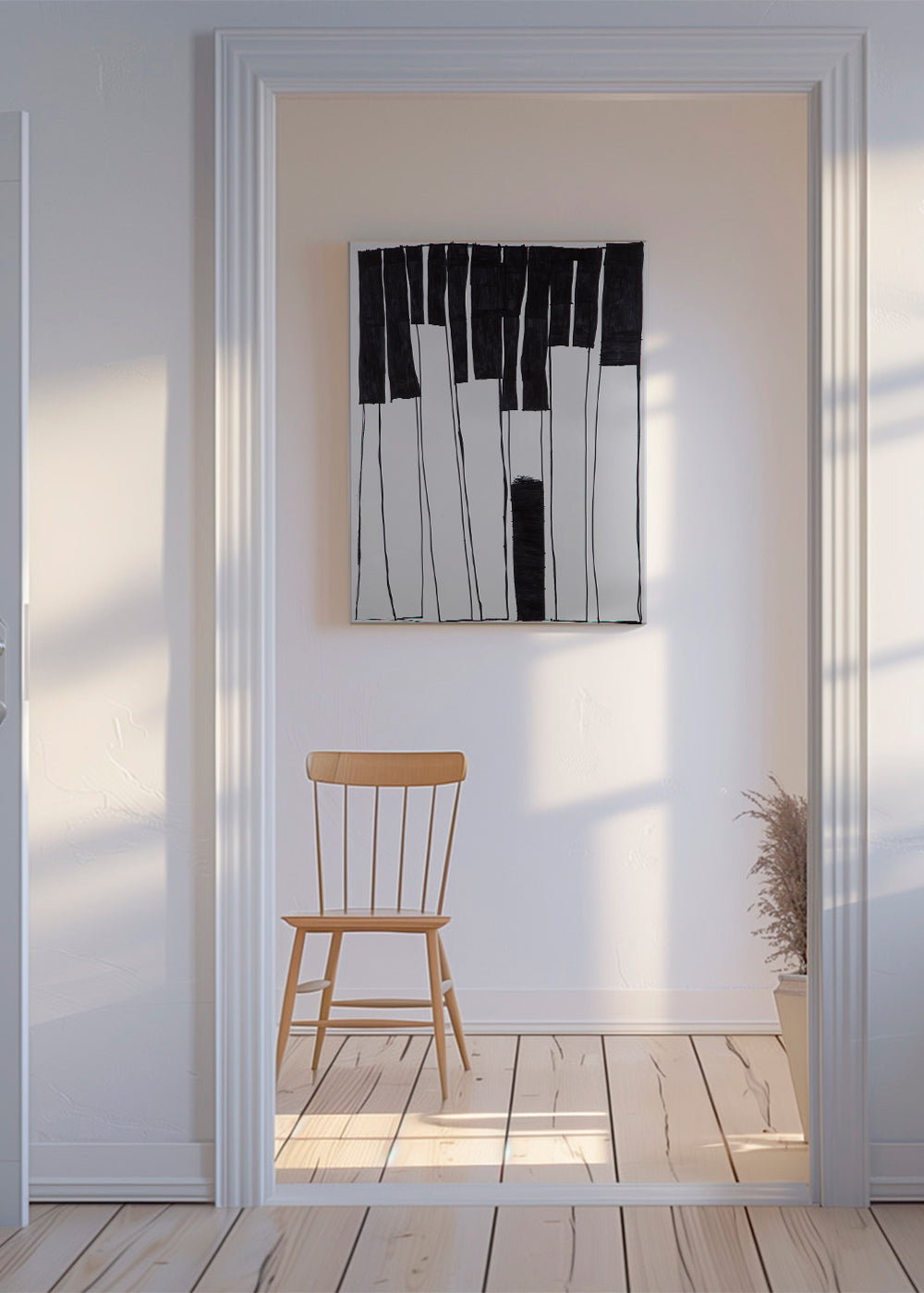 Illustration av pianotangenter