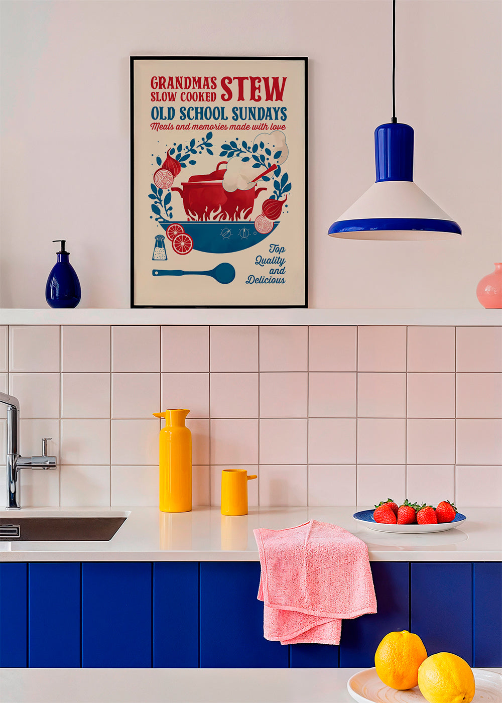 Kökskonst med retro gryta