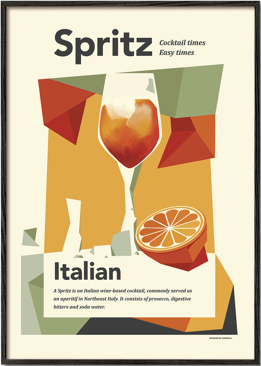 Aperol spritz print