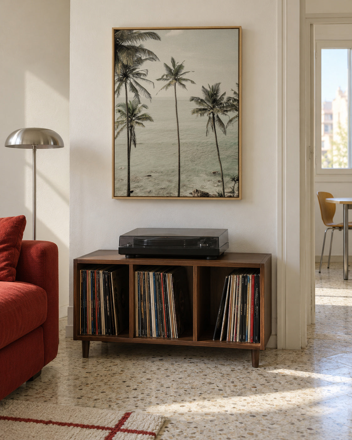 Tropical Dreams - Framed canvas in an interior