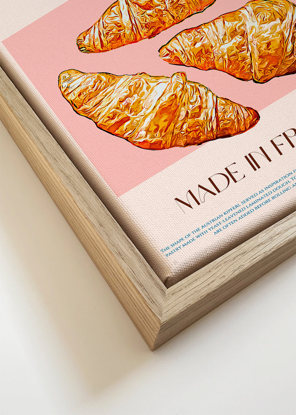 Kökskonst Croissant illustration