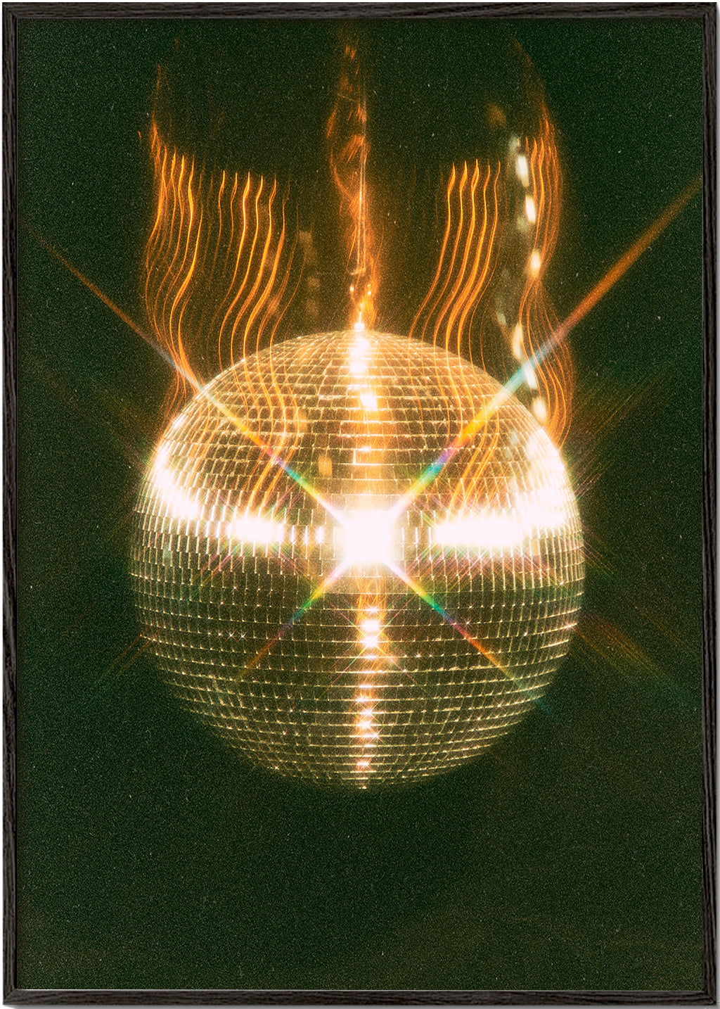 Fotografi guld discokula