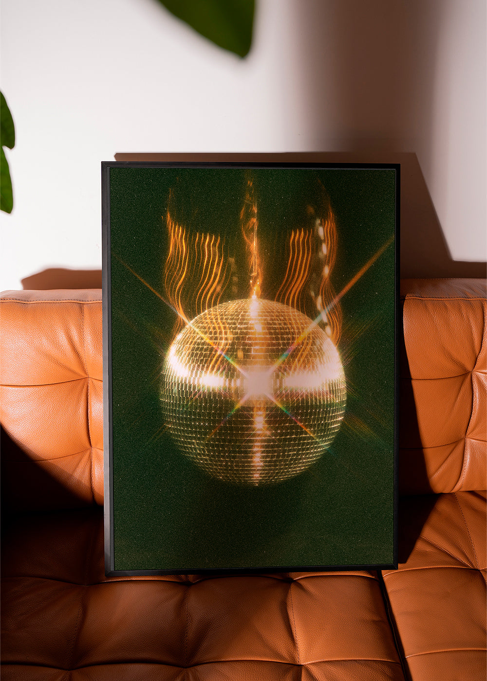 Fotografi guld discokula
