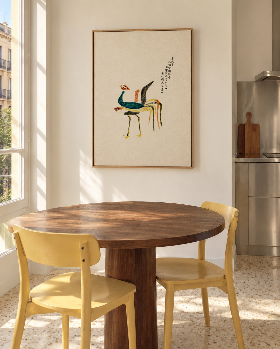 Ruster from Yatsuo No Tsubaki - Framed canvas in an interior