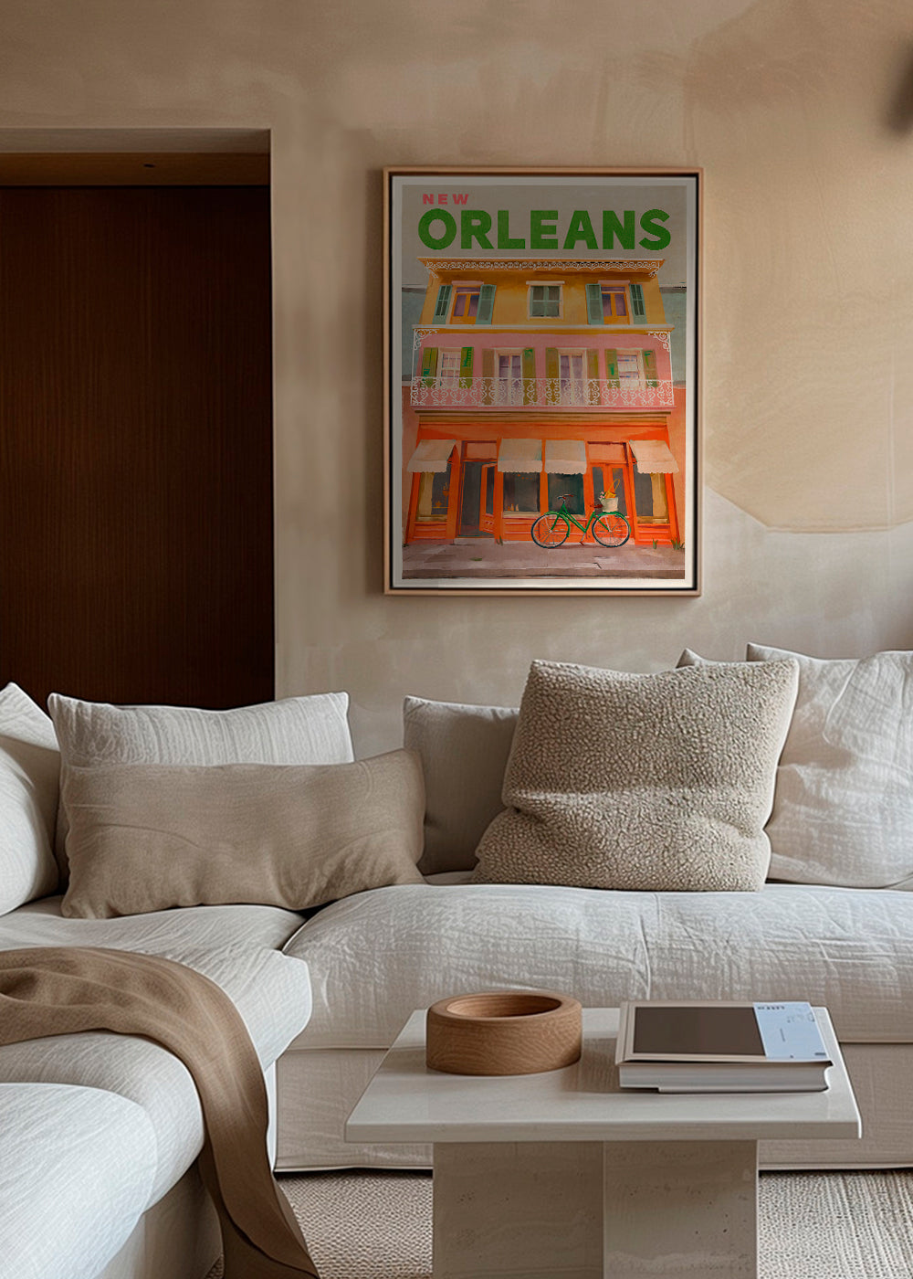 Reseaffisch New Orleans vintage