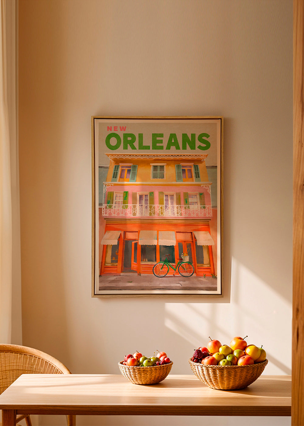 Reseaffisch New Orleans vintage