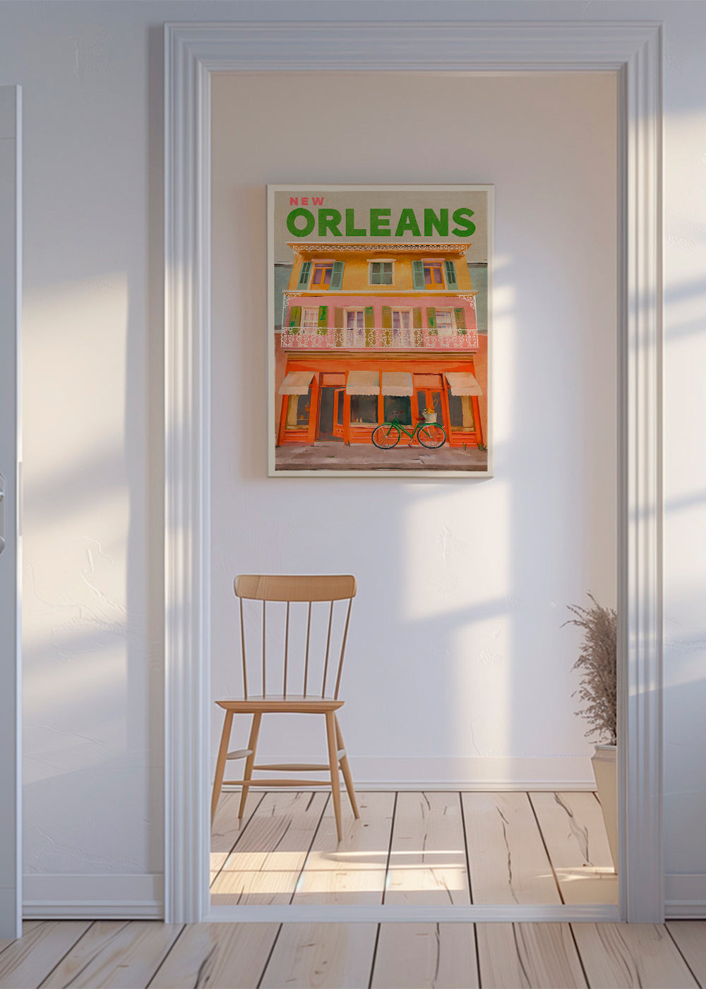Reseaffisch New Orleans vintage