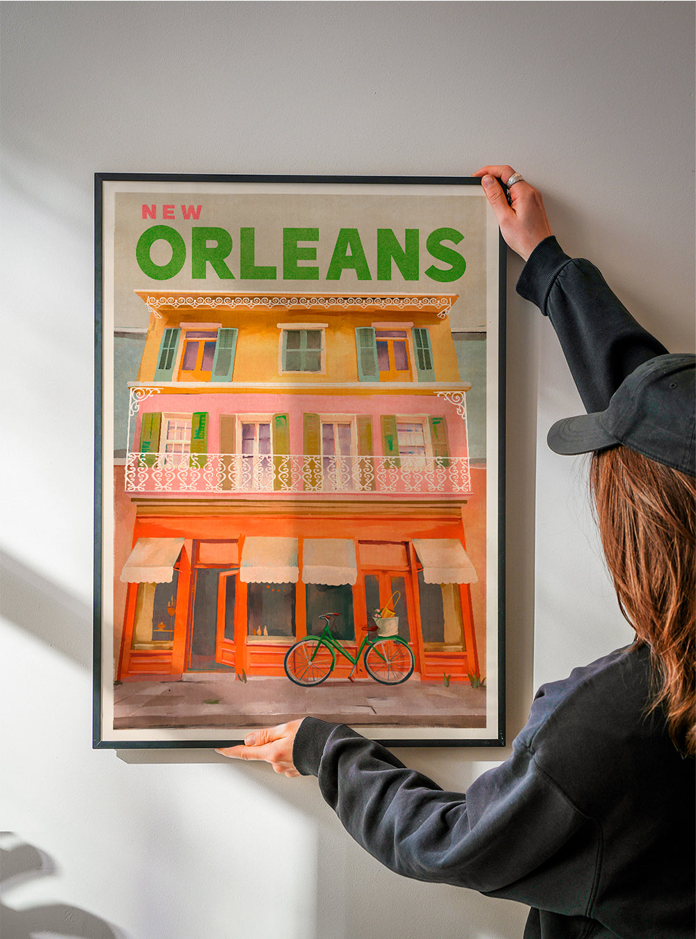 Reseaffisch New Orleans vintage