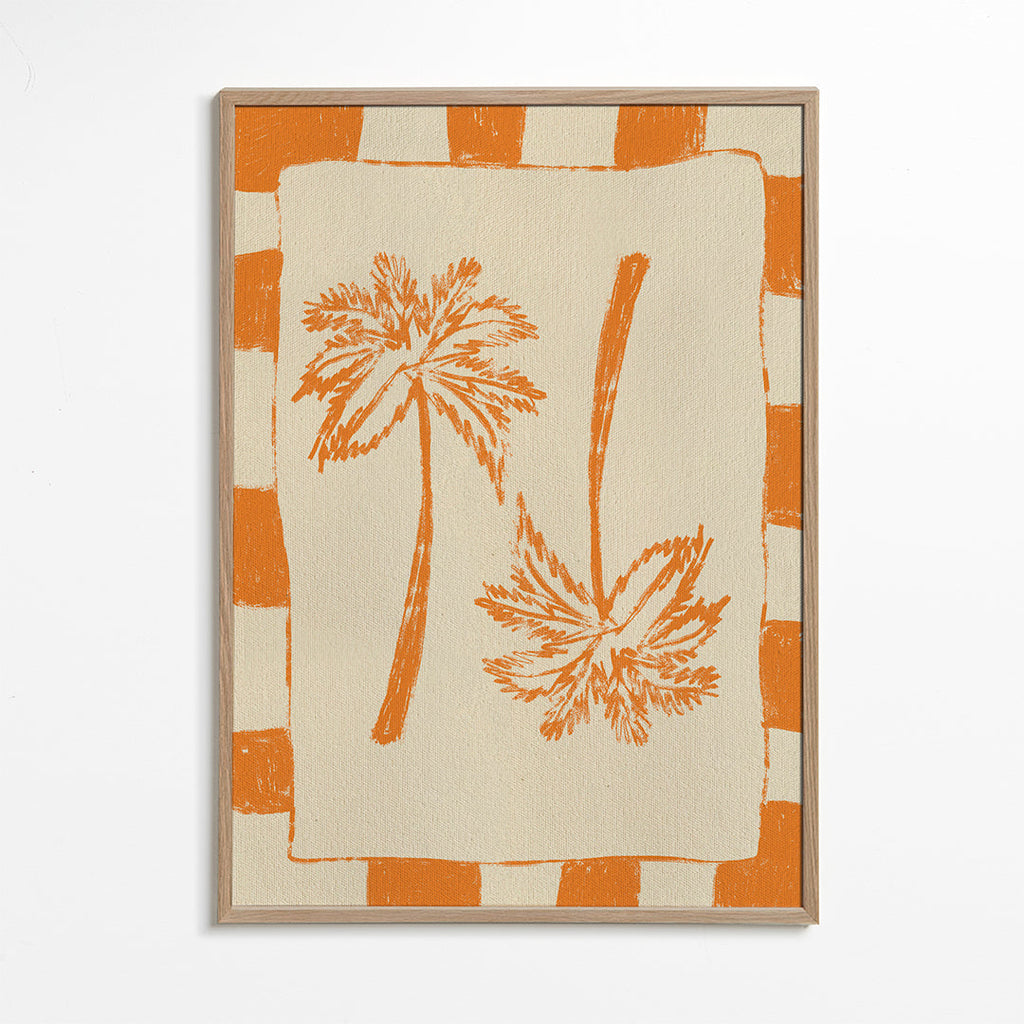 Palm paradise – Orange