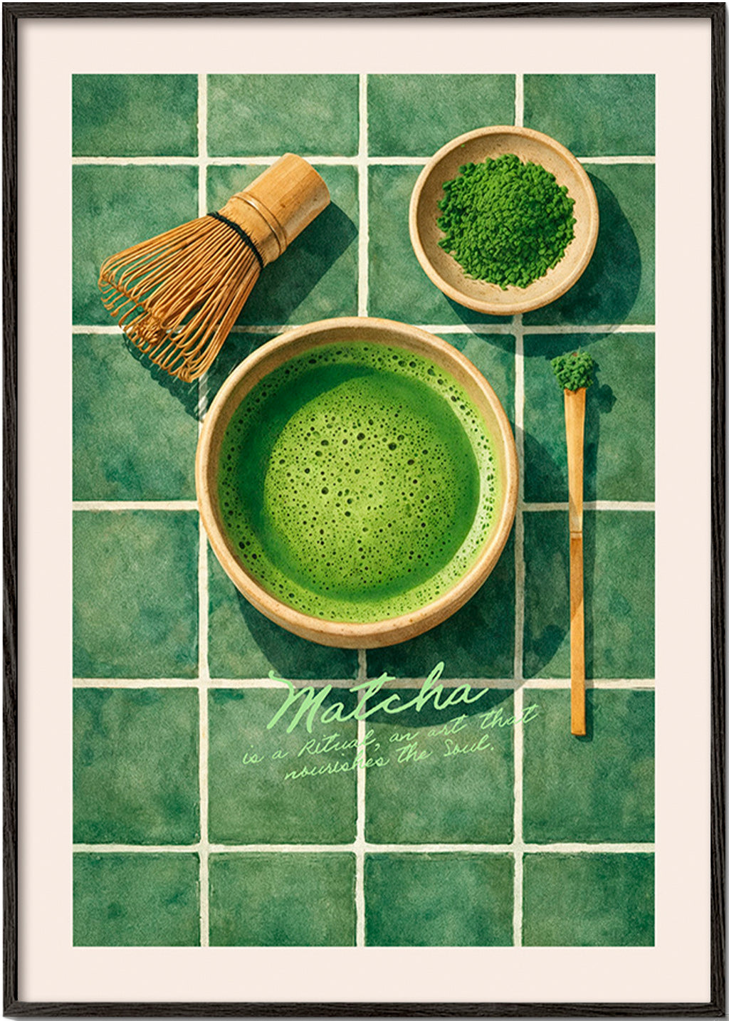 Kökskonst: Matcha och redskap