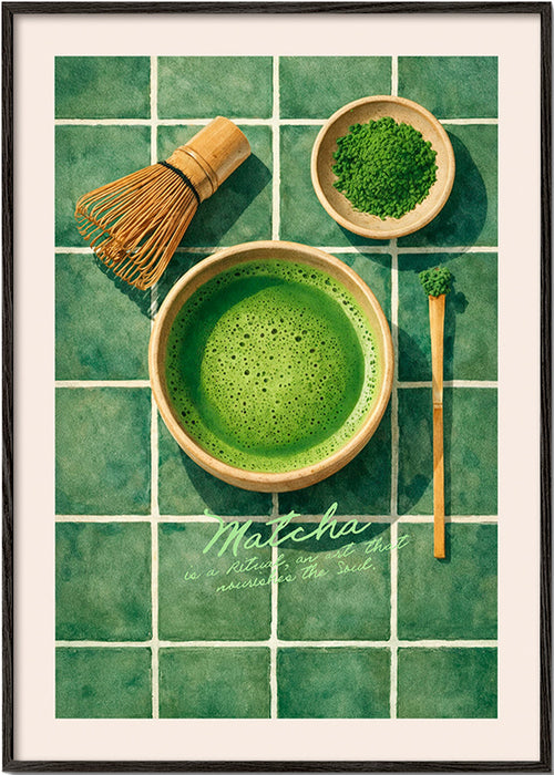Kökskonst: Matcha och redskap