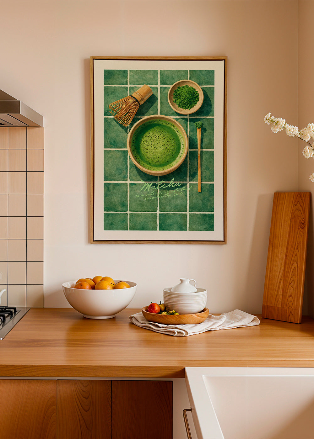 Kökskonst: Matcha och redskap