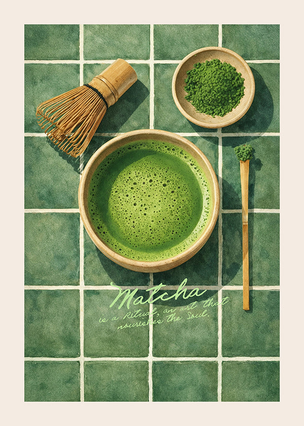 Kökskonst: Matcha och redskap