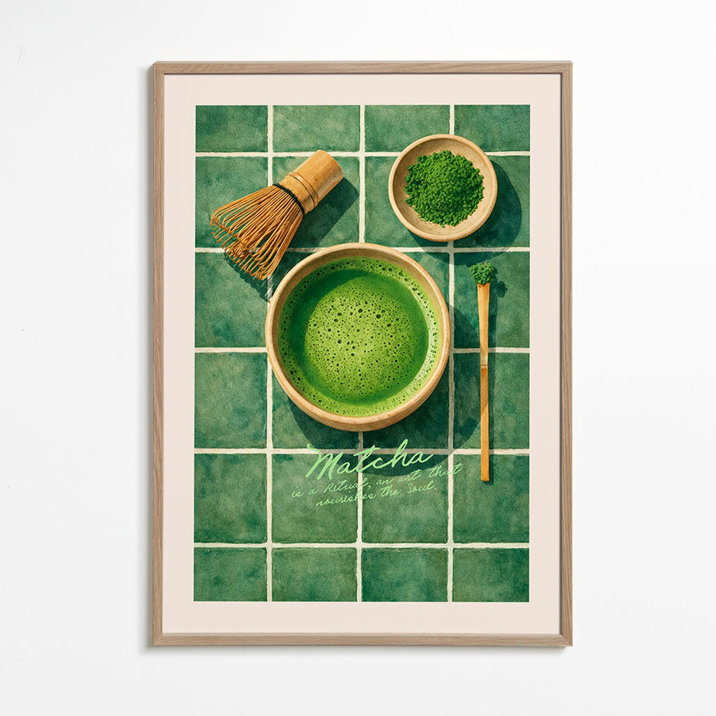 Kökskonst: Matcha och redskap