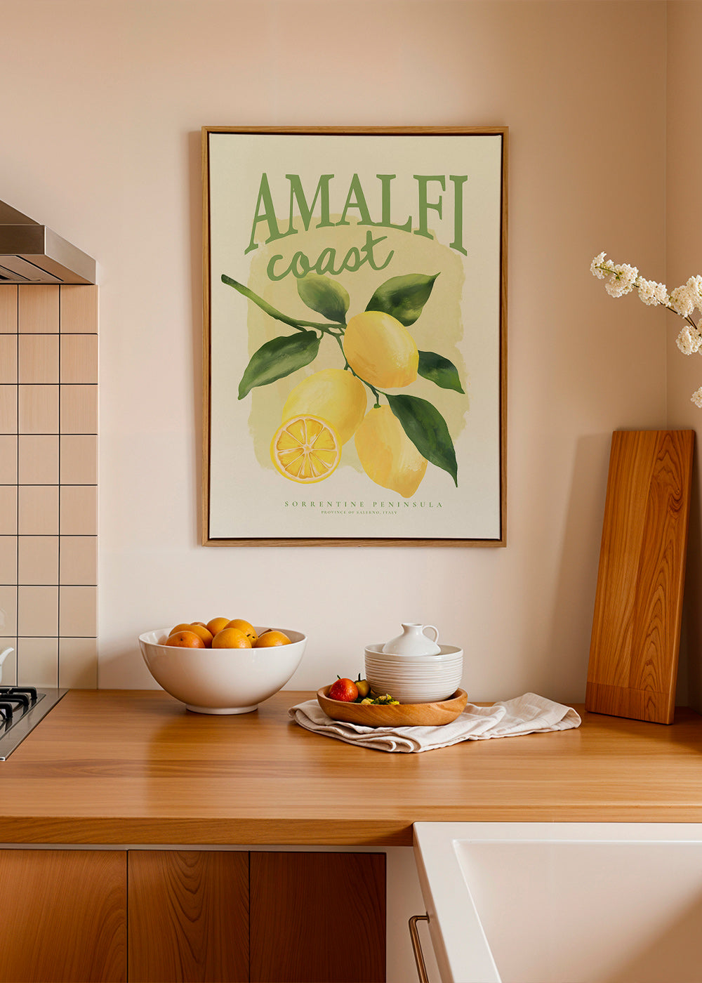 Botanisk Amalfi-citronaffisch