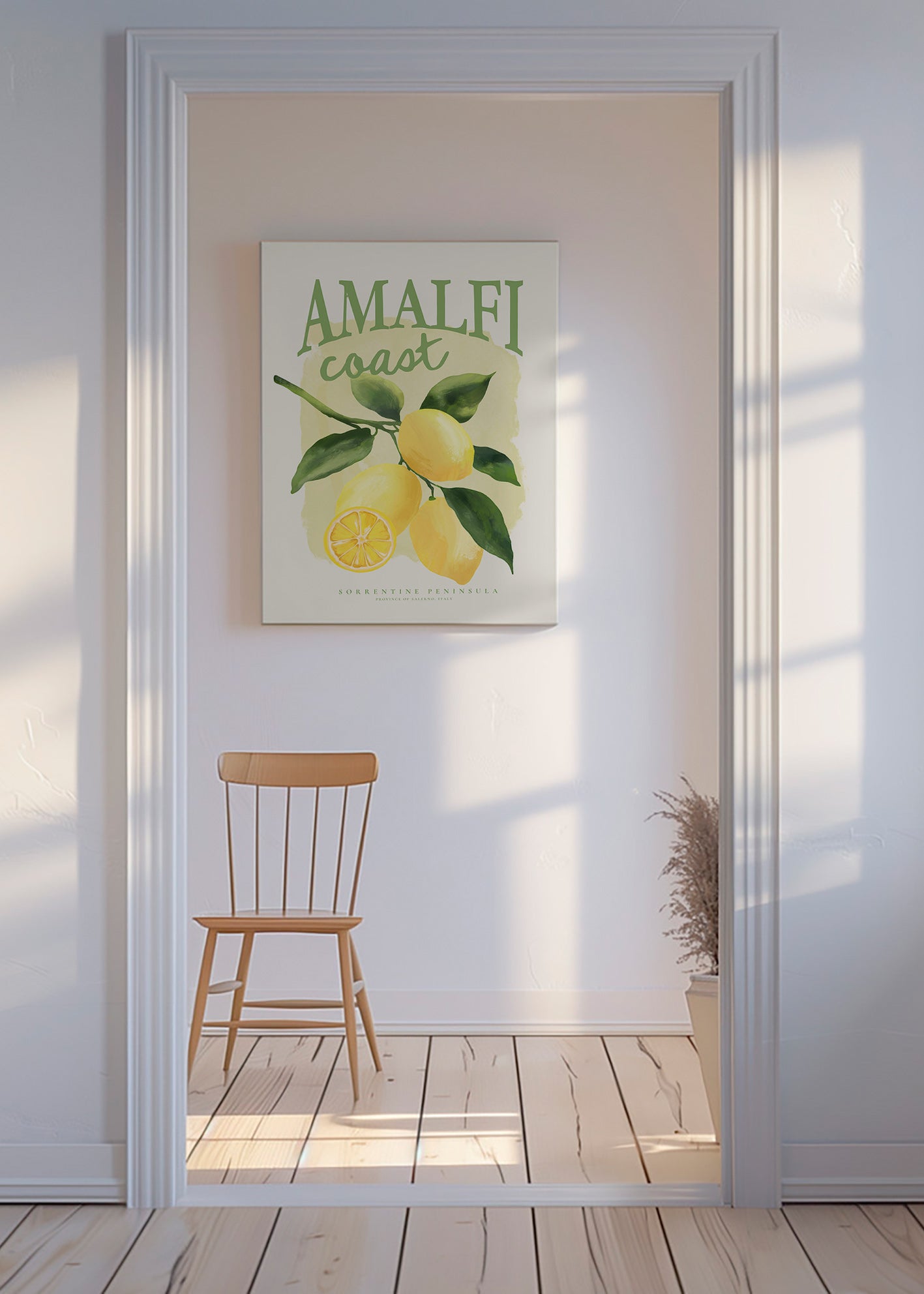 Botanisk Amalfi-citronaffisch