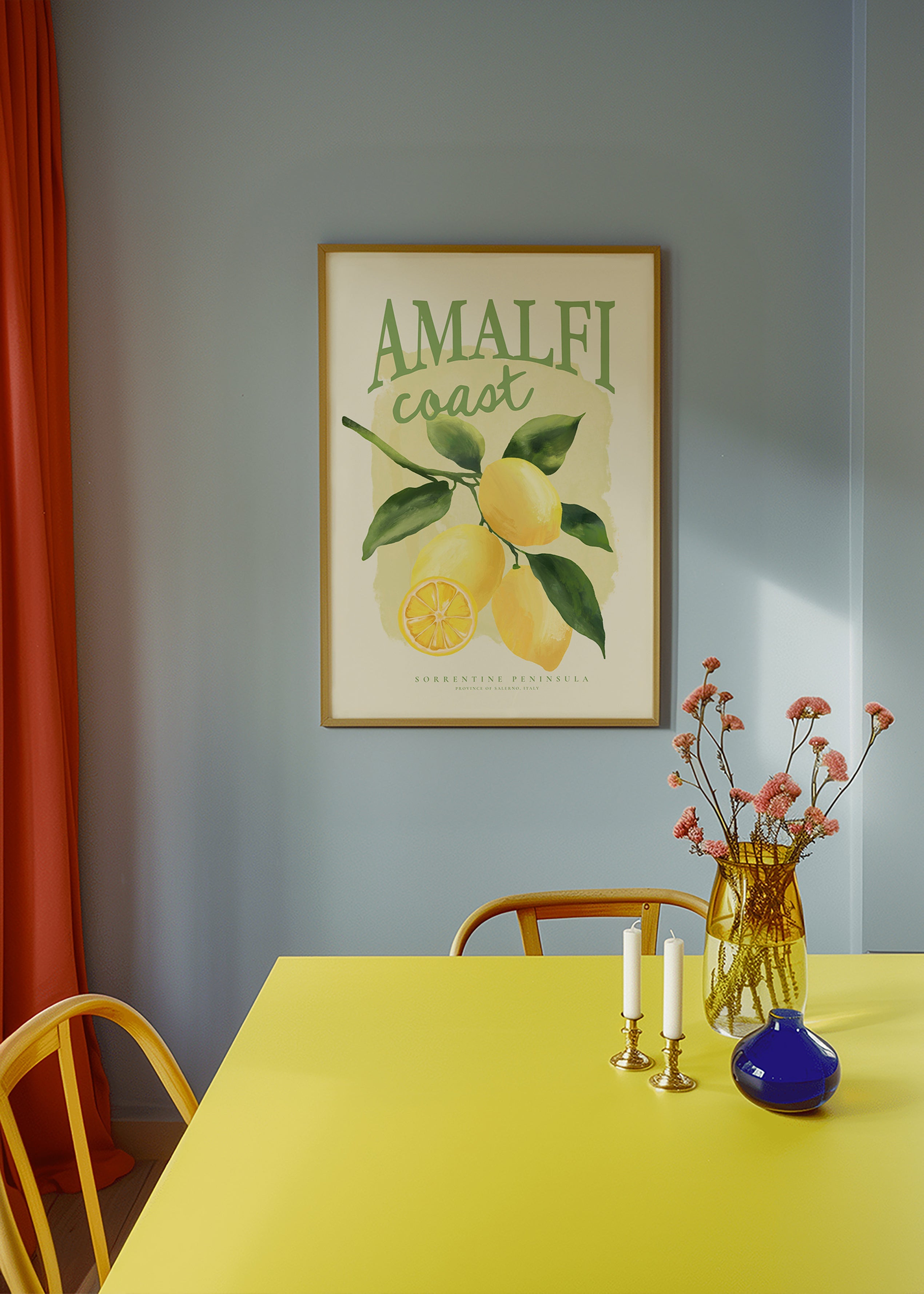 Botanisk Amalfi-citronaffisch