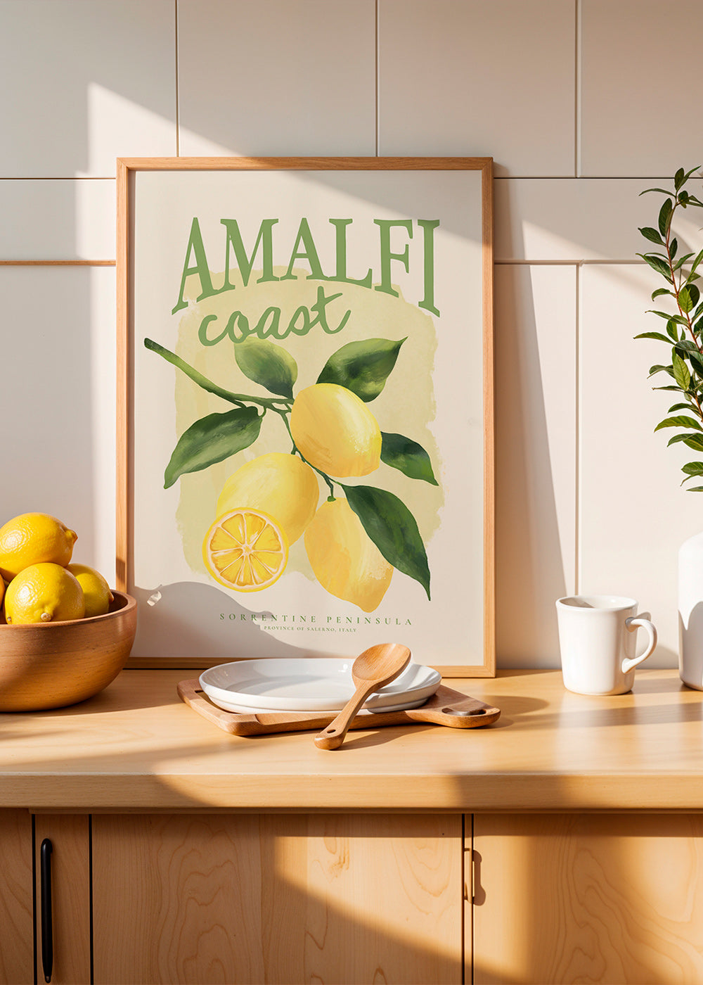 Botanisk Amalfi-citronaffisch