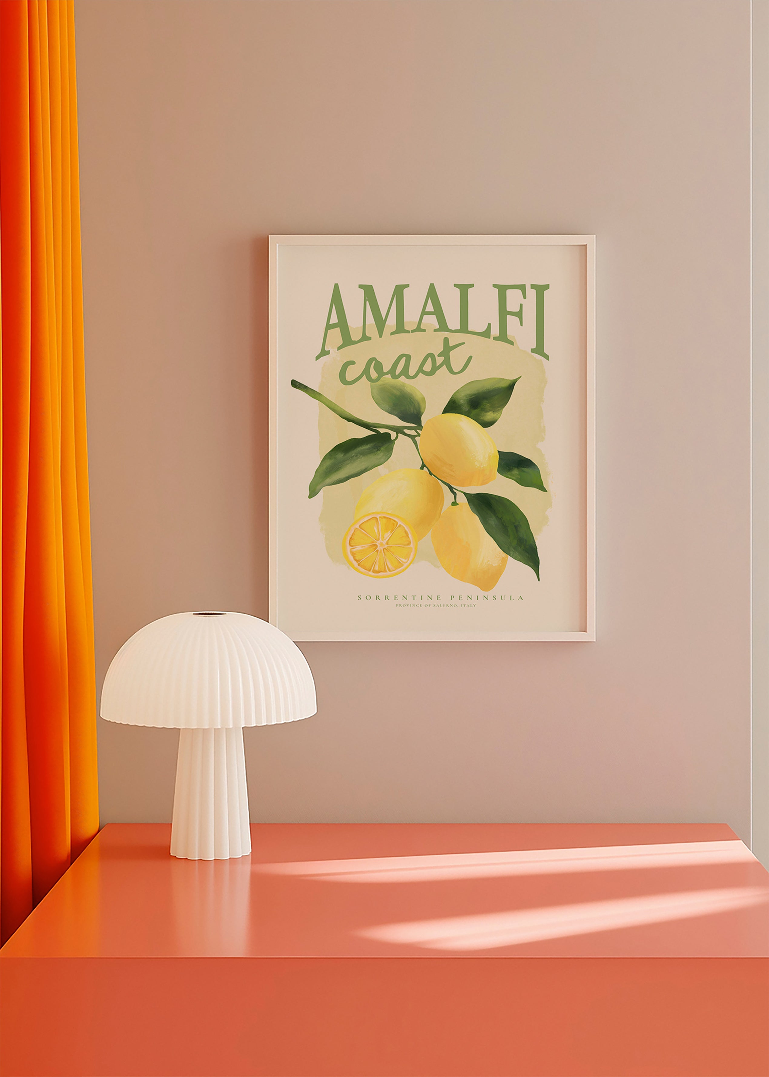 Botanisk Amalfi-citronaffisch