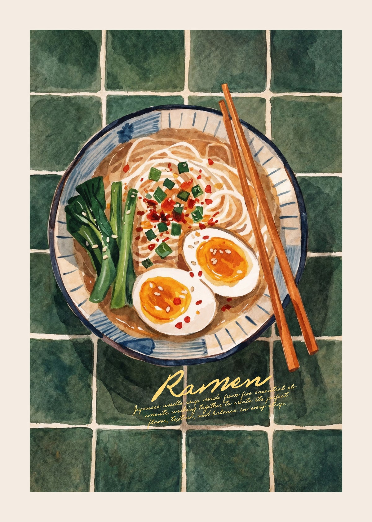 Ramen - Unframed art print