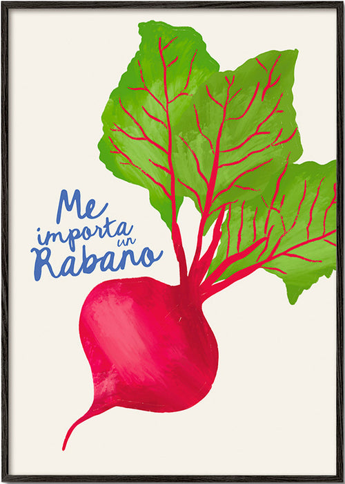 Kökskonst rädisa illustration