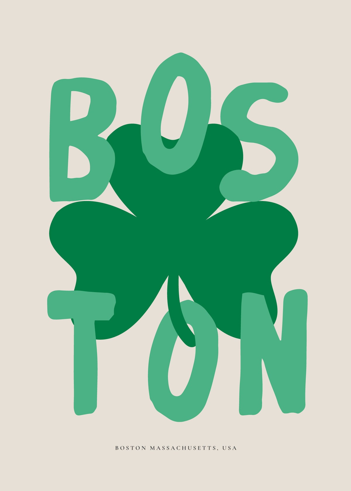 Boston - Unframed art print