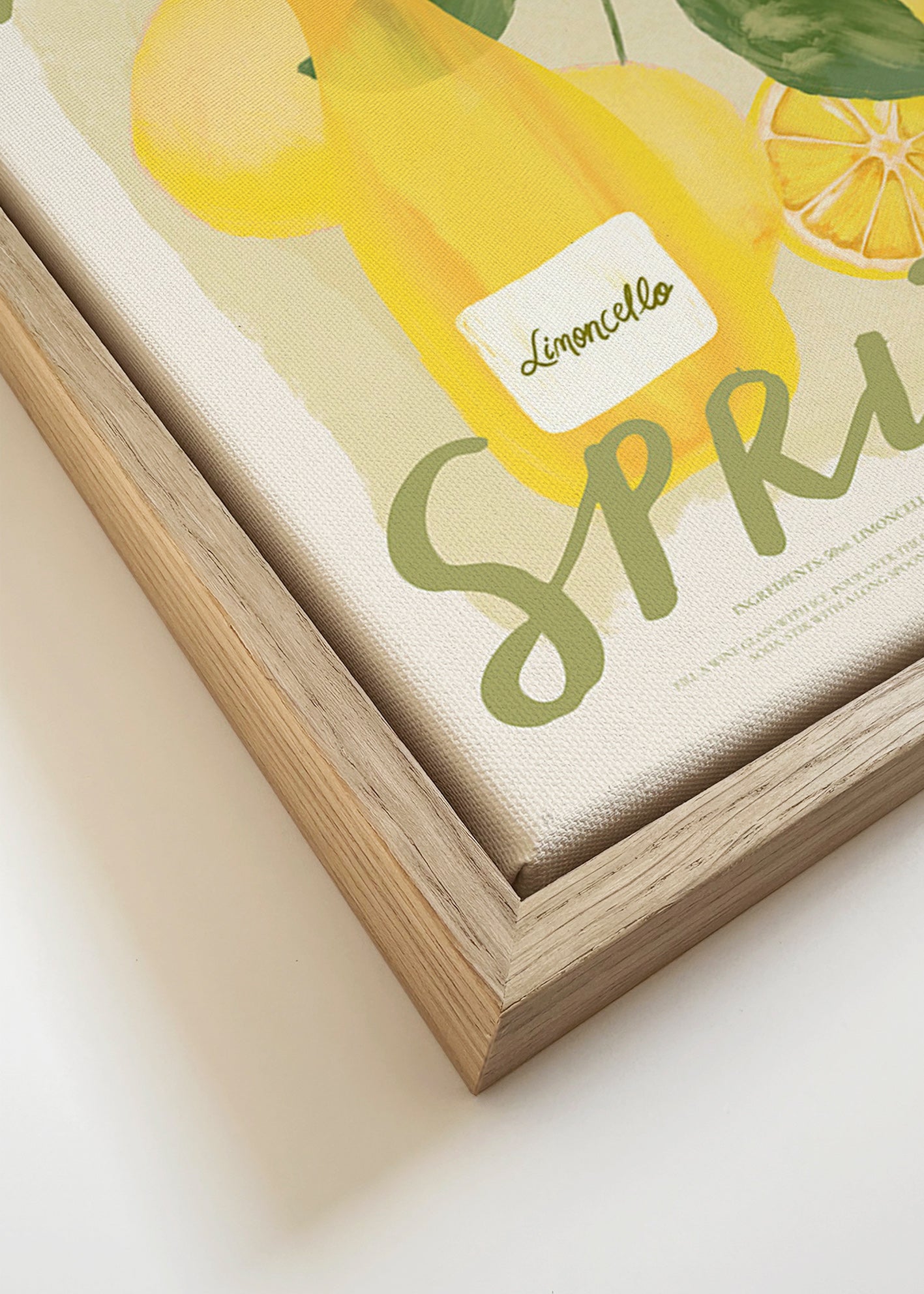 Kökskonst Limoncello Spritz illustration