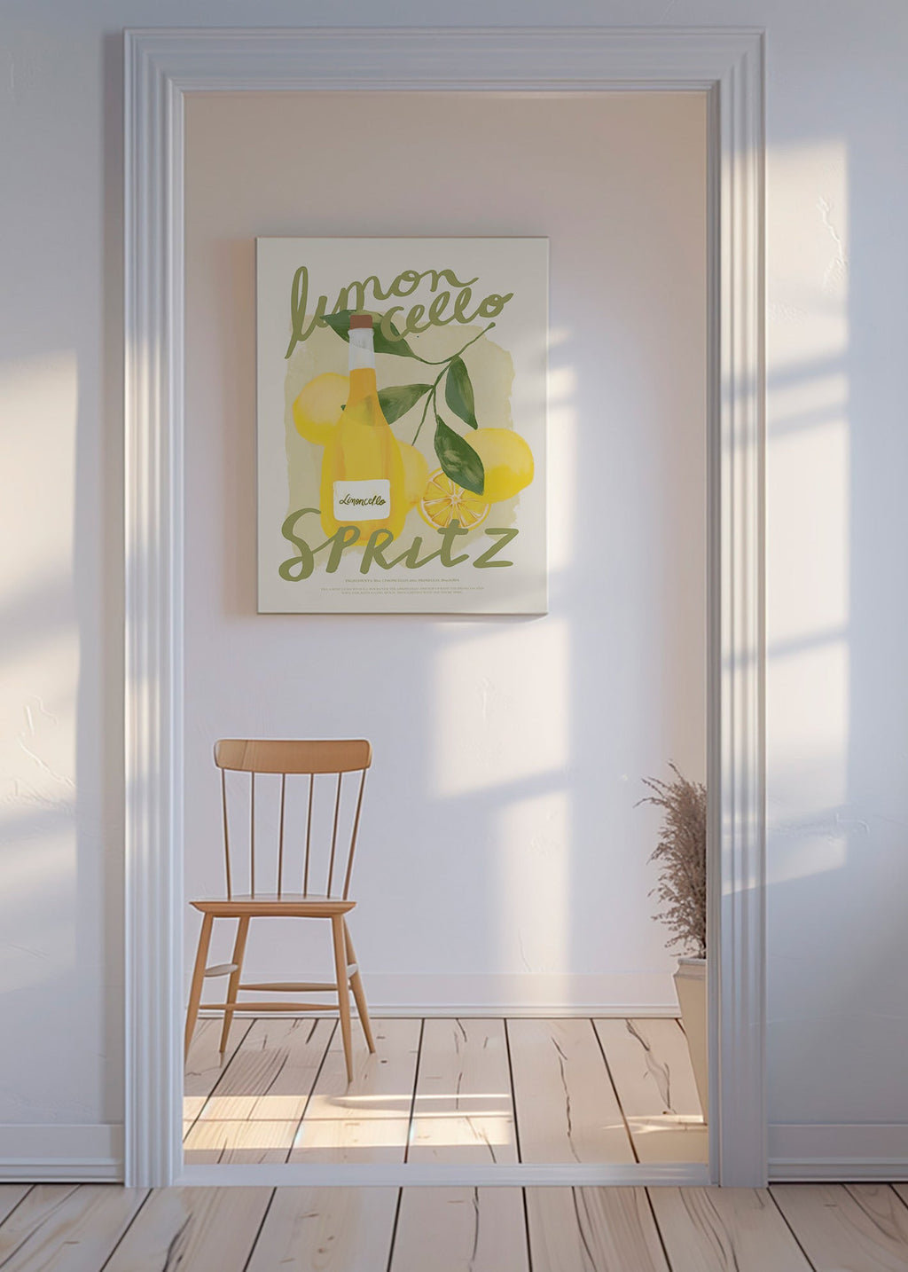 Kökskonst Limoncello Spritz illustration