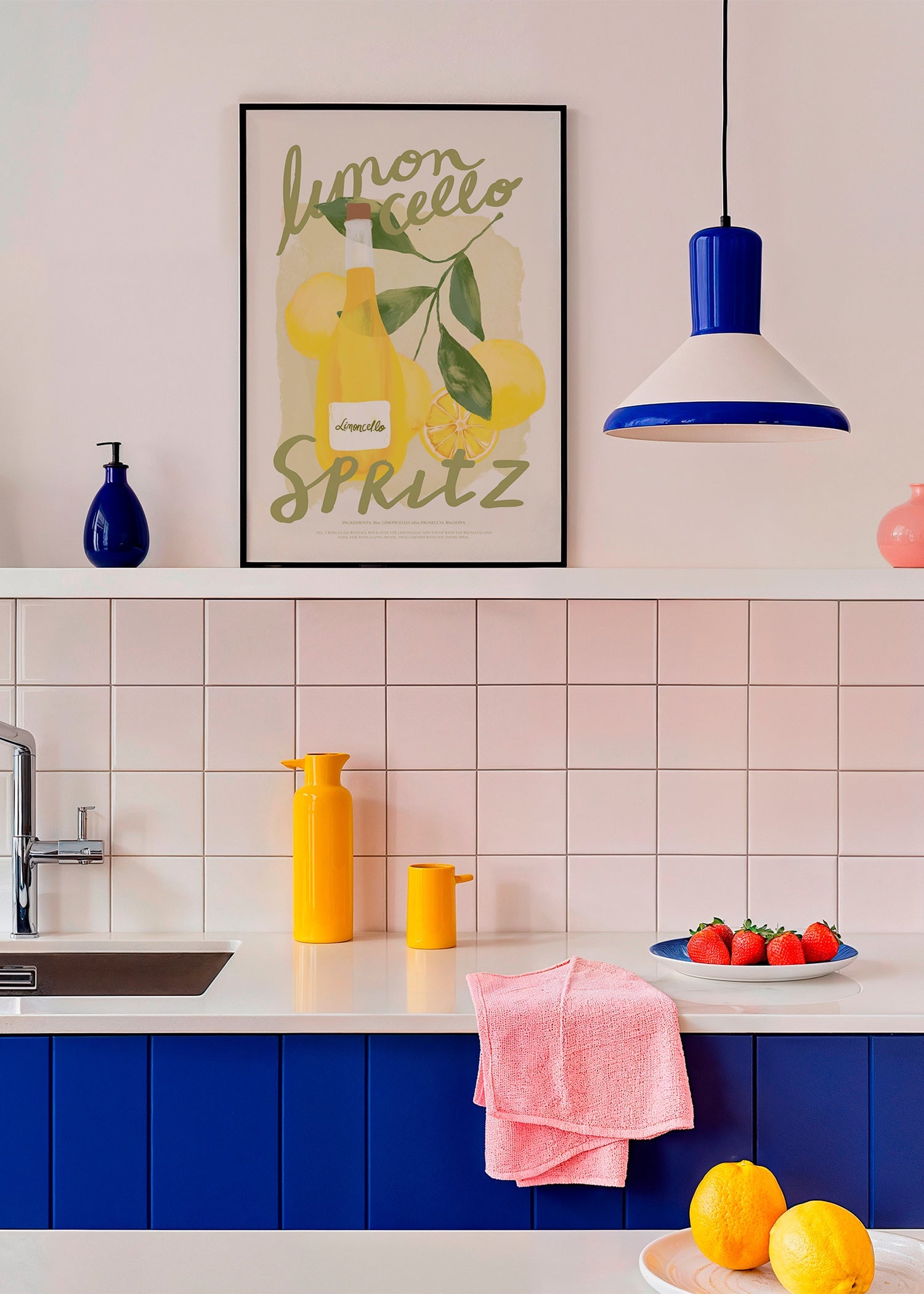 Kökskonst Limoncello Spritz illustration