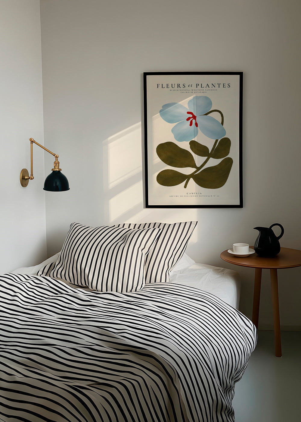 Botanisk poster Blåkamelia