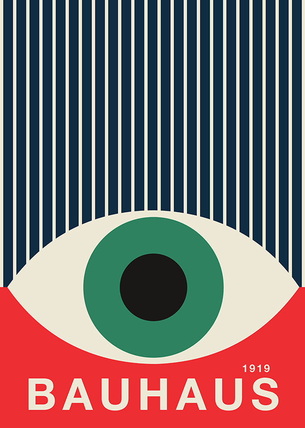 Bauhaus-ögon illustration