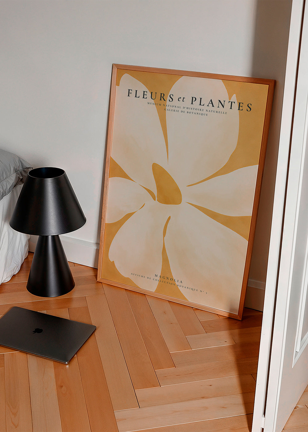 Botanisk poster Magnolia stort format