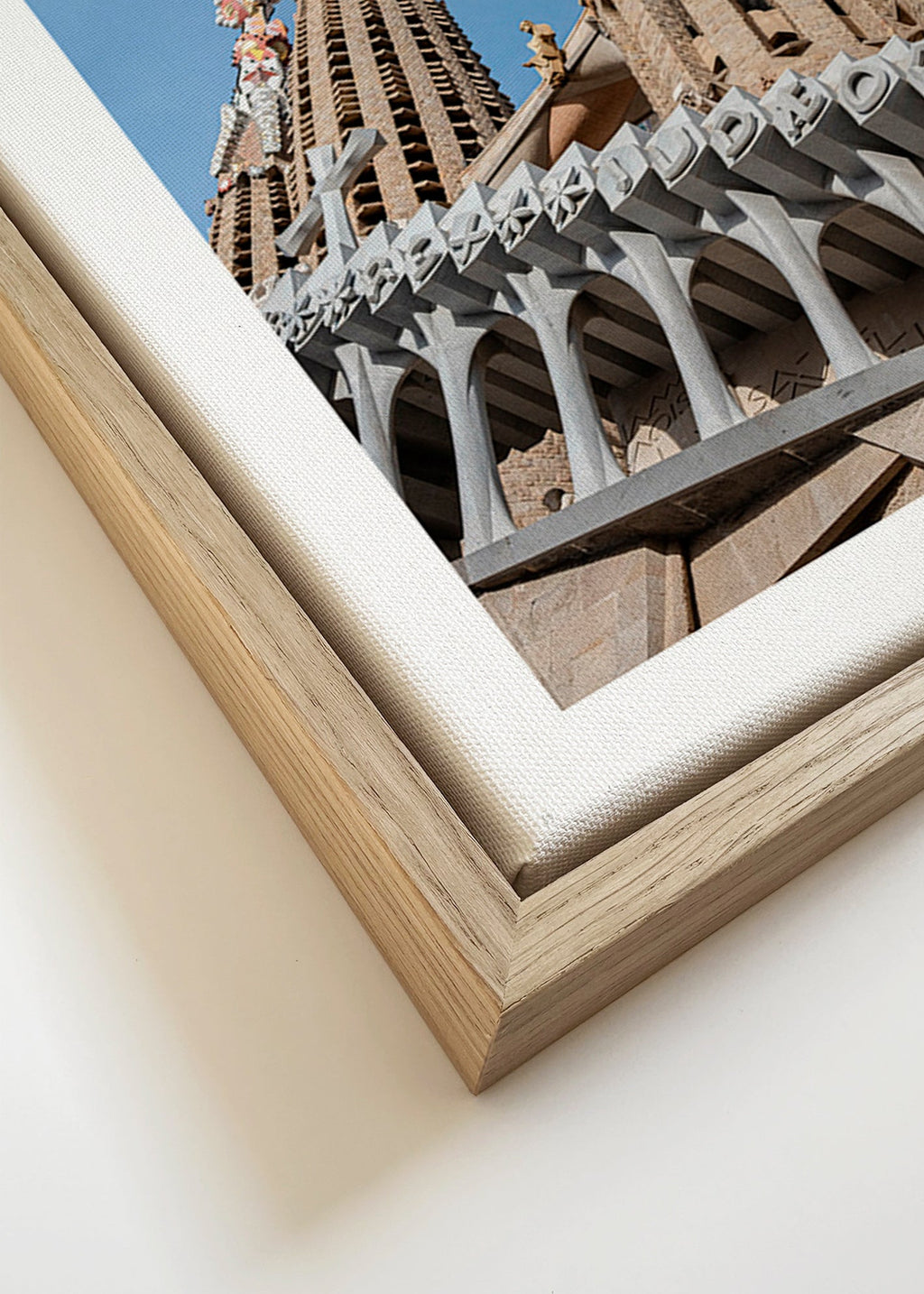 Kökskonst Sagrada Família fasad vertikal