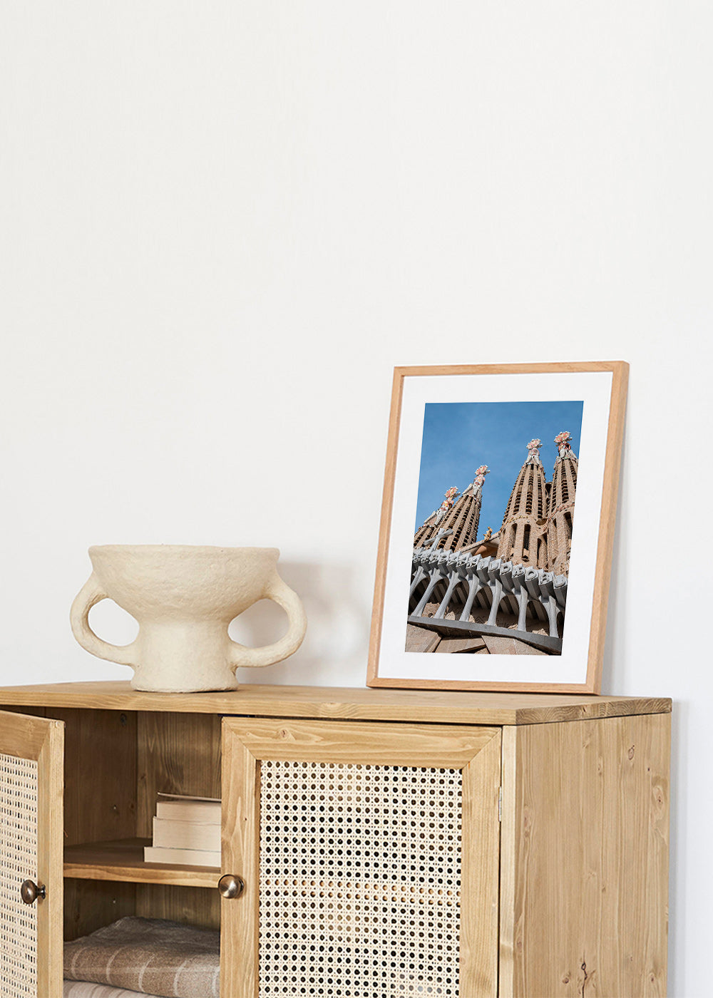 Kökskonst Sagrada Família fasad vertikal