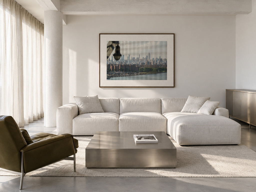 Manhattan Window - Framed canvas in an interior