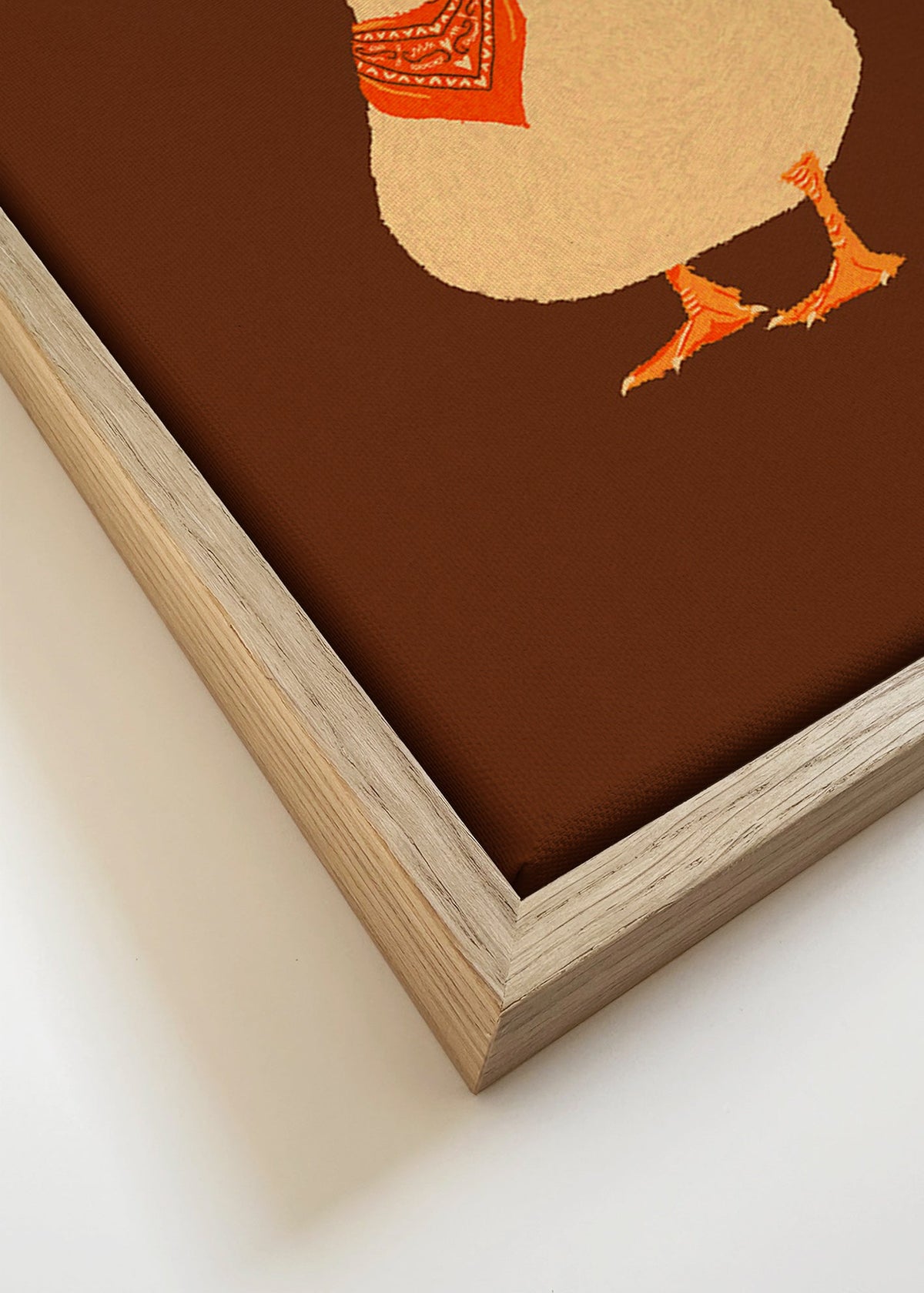 Cowboy-and illustration – Canvas detail